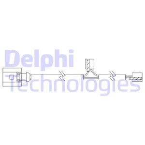 Датчик зносу,гальм.колодки Delphi LZ0324