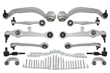 Комплект передніх важелів передн AUDI A6 C5 SKODA SUPERB I VW PASSAT B5.5 1.6-3.0 01.97-03.08 Delphi TC1900KIT (фото 1)