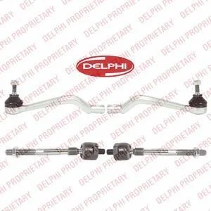 Ремкомплект подвески RENAULT LOGAN/SANDERO 04- перед. лев/прав. (2 наконечника+ 2 тяги) Delphi TC1980KIT
