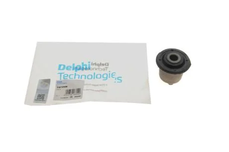 Сайлентблок переднього важеля Із задньої частини Лів/Прав (12x37x46 мм) DACIA DOKKER, DOKKER/MINIVAN, LODGY, LOGAN, LOGAN EXPRESS, LOGAN II, LOGAN MCV, LOGAN MCV II, SANDERO 0.9-1.6LPG 08.04- Delphi TD729W