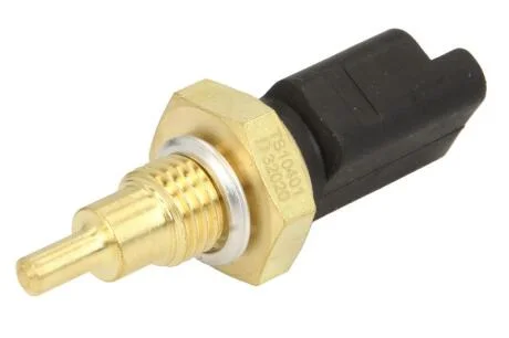 Датчик температури охолоджуючої рідини (кількість контактів: 4, чорний) ALFA ROMEO 147, 156, 166, GT, GTV, SPIDER FIAT BARCHETTA, BRAVA, BRAVO I, MAREA, MULTIPLA, PALIO, PUNTO, SIENA 1.2-3.2 04.95- Delphi TS10401