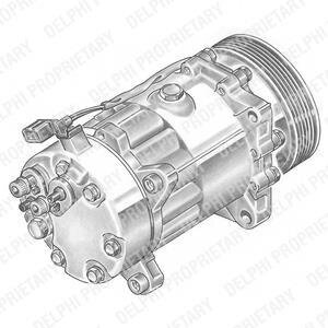 Компрессор, кондиционер Delphi TSP0155060