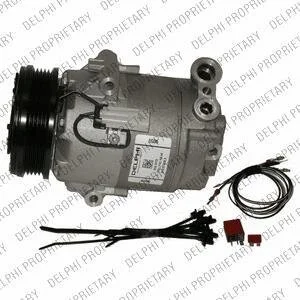 Компрессор кондиционера OPEL ASTRA H/ZAFIRA B 04- Delphi TSP0155458