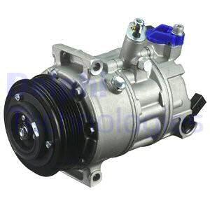 VW компресор кондиціонера Audi A3,Seat,Skoda Octavia II,SuperB II,Caddy III,Crafter,Golf V,VI,VII,Passat Delphi TSP0155999