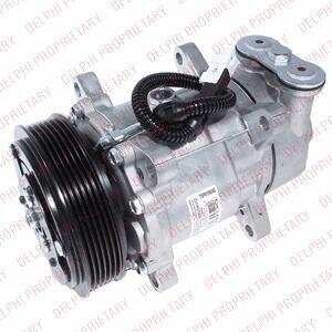 Компрессор кондиционера PEUGEOT 206 Delphi TSP0159242