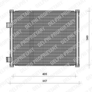 Конденсер кондиціонера Delphi TSP0225111