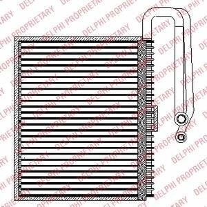 FIAT Испаритель кондиционера CROMA 05-, OPEL SIGNUM 04 Delphi TSP0525207