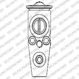 Розширювальний клапан кондицiонера ZN Delphi TSP0585120