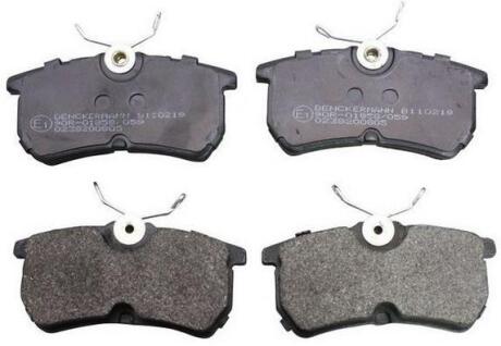 Тормозные колодки задние (14.5mm) Ford Focus 98- (Lucas) Denckermann B110219