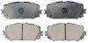 Тормозные колодки передние 18мм Toyota Yaris 1.0 12V,1.3 16V,1.4TDI (F) 05- Denckermann B110959 (фото 1)