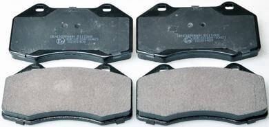Тормозные колодки передние RENAULT CLIO III 06- MEGANE II 04- Denckermann B111268