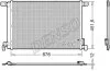 Радіатор кондиціонера DENSO DCN02008 (фото 1)