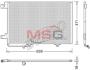- Конденсер кондиціонера DENSO DCN17007 (фото 1)