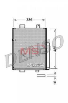 - Конденсер кондиціонера DENSO DCN35001