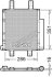- Конденсер кондиціонера DENSO DCN35005 (фото 1)