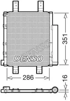 - Конденсер кондиціонера DENSO DCN35005
