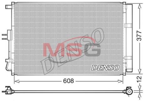 - Конденсер кондиціонера DENSO DCN43003