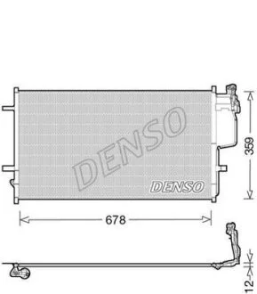 Конденсатор, система кондиціонування повітря DENSO DCN44010