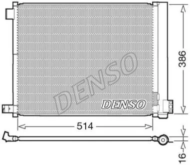- Конденсер кондиціонера DENSO DCN46022