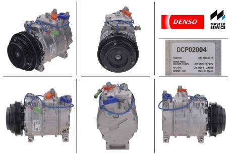 Акция Компресор кондиціонера новий VW PASSAT B5 96-05, AUDI A6 97-04, A8 94-02, A4 95-01, SKODA Superb 01-08 DENSO DCP02004