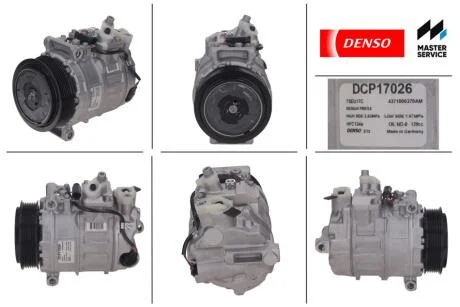 Компресор кондиціонера MERCEDES C (W203) DENSO DCP17026
