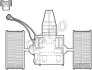Вентилятор обігрівача BMW 5/6 &quot;2,0-5,0 &quot;01-10 DENSO DEA05009 (фото 1)