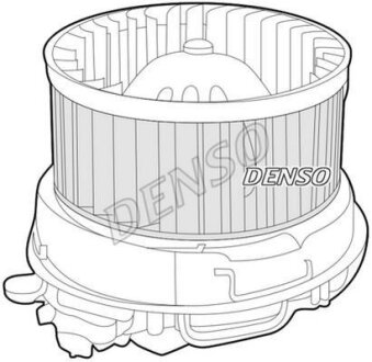 - Вентилятор салону DENSO DEA07007