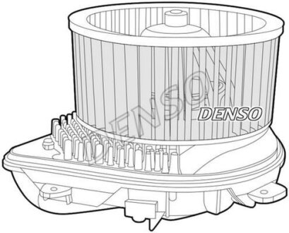 - Вентилятор салону DENSO DEA07013