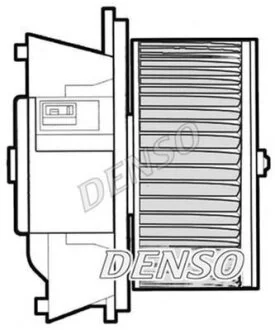 Моторчик печки без AC Fiat Doblo 00-09 DENSO DEA09042