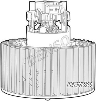- Вентилятор салону DENSO DEA09049