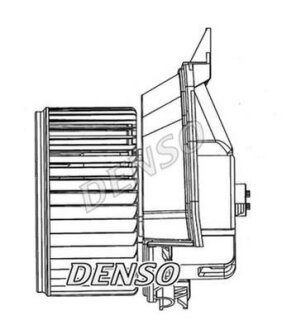 Вентилятор салону DENSO DEA09200