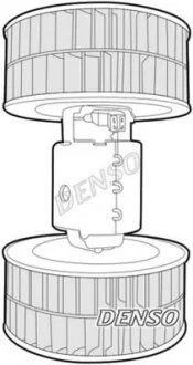 - Вентилятор салону DENSO DEA17002