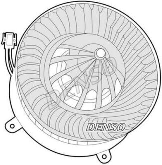 - Вентилятор салону DENSO DEA17012