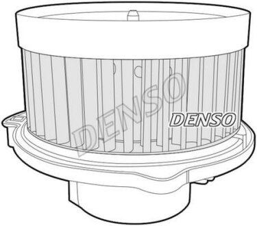 Вентилятор салону DENSO DEA17014