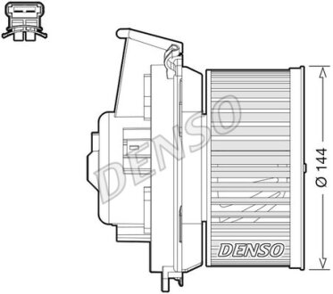Вентилятор салону DENSO DEA21013