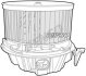 - Вентилятор салону DENSO DEA37001 (фото 2)