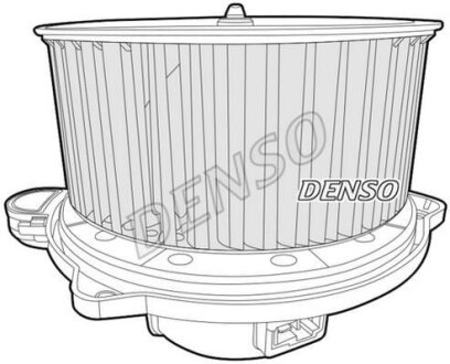 - Вентилятор салону DENSO DEA43005
