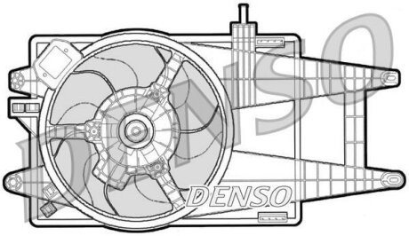- Вентилятор радіатора DENSO DER09040