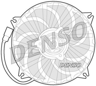- Вентилятор радіатора DENSO DER21017
