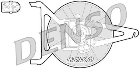 - Вентилятор радіатора DENSO DER21020