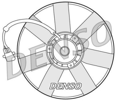 Вентилятор радиатора VOLKSWAGEN GROUP DENSO DER32002