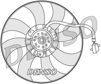 - Вентилятор радіатора DENSO DER32007
