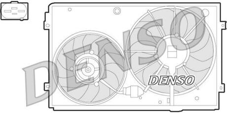 - Вентилятор радіатора DENSO DER32011