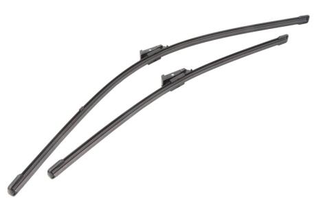Щітка дворн. К-кт (65+47,5 см) Push Button 19mm безкаркас Mondeo/C70/V40 06- DENSO DF-039