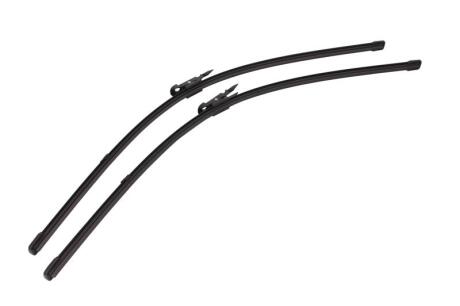 Щітки склоочисника К-кт (65+65 см) Pinch Tab безкаркас. AUDI Q7 (06-15) DENSO DF-040