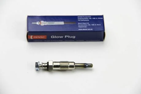 Свічка розжарення 2.9D 10V, 2.3D 8V, 2.4D 8V RENAULT Megane 96-03, MERCEDES-BENZ G-Class W463 90-18, Sprinter 901-905 95-06, Vito W638 96-03, T1 (601) 77-95, 190 (W201) 82-93, C-Class W202 93-00, E-Class W124 84-95, MB100 88-92, SSANGYONG Rexton 01-0 DENSO DG-010