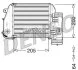 Радіатор наддуву DENSO DIT02024 (фото 1)