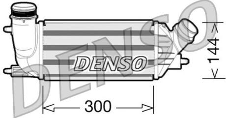 Радіатор наддуву DENSO DIT07001