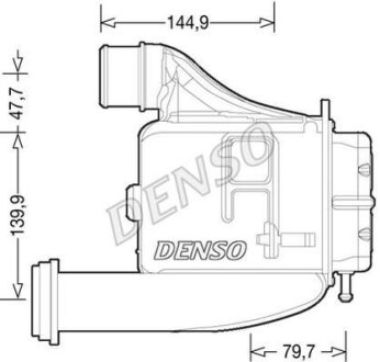 Интеркулер DENSO DIT12006