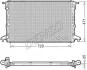 Радіатор AUDI A4/A5/Q5/Q7 "1,4-2,0 "15>> DENSO DRM02043 (фото 1)